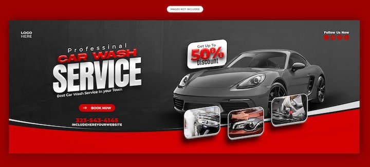 Automobiles and Accessories Banner