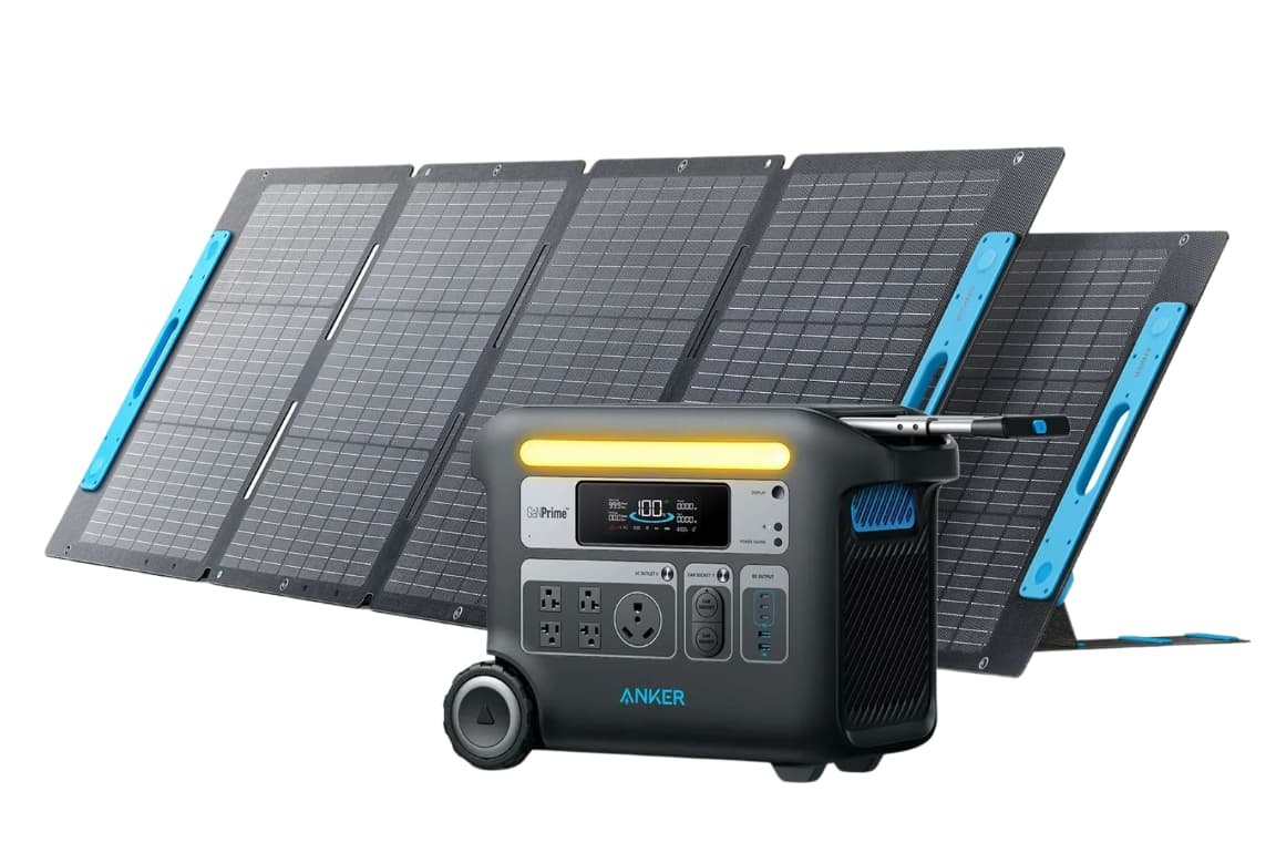 Solar Panel and Generator Banner